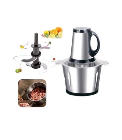 Hachoir à Viande et Légumes Electrique Inox 3 Litres