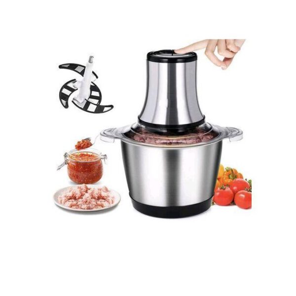 Hachoir électrique 2 litres inox