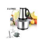 Hachoir électrique 3 en 1 de capacité 5L