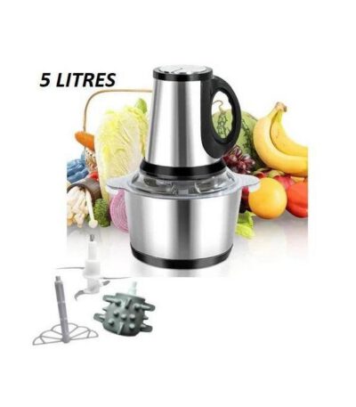 Hachoir électrique 3 en 1 de capacité 5L