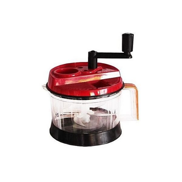 Hachoir Manuel - Coupe oignon/Coupe ail, Mini hachoir mixeur - Rouge GRIS