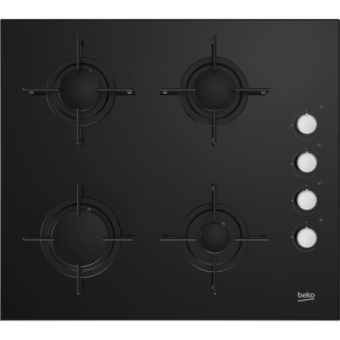 HILG 64120 S: Table de cuisson encastrable - Beko - (Gaz, 60 cm) - Garantie 12 mois