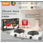 Hot Plate Table de cuisson électrique plaque chauffante 2 feux blanc 2000w