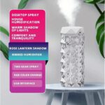 Humidificateur 400 Ml + Lumière Ambiante Multicolore Multifonction
