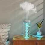 Humidificateur 400 Ml + Lumière Ambiante Multicolore Multifonction