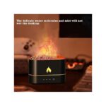 Humidificateur d'air à ultrasons à effet de flamme simulé