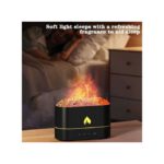 Humidificateur d'air à ultrasons à effet de flamme simulé