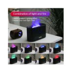 Humidificateur d'air ultrasonique, lampe à flamme