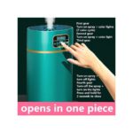 Humidificateur De Brume Fraîche De Bureau Portable Avec Fonction De Nuit Colorée - Verte