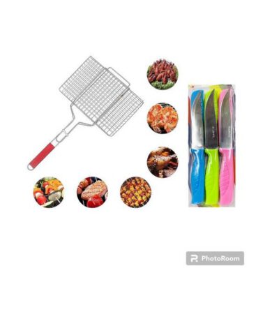 kit Barbecue et couteau cuisine plus grillage