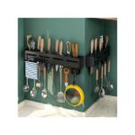 Kitchen Wall Mounted Storage Shelf, Stainless Steel Chopsticks Spoon Drain Rack