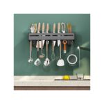 Kitchen Wall Mounted Storage Shelf, Stainless Steel Chopsticks Spoon Drain Rack