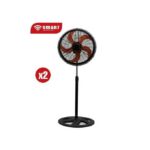 Lot de 2 ventilateurs 18" - STV1877C - Noir - Garantie 3 mois