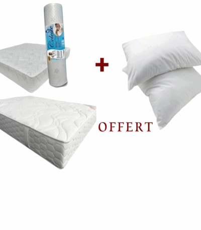 Matelas céleste garantie 10 ans + oreiller offert