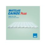 Matelas GAINDE Plus Avec Housse Multicolore - 10X190X180 Cm -3 Places