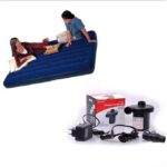 Matelas Gonflable 2 Place + gonfleur. 2.3m x 1.52m x 22cm