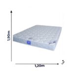 Matelas Orthopédique Celeste - Très Confortable - 120x190x20 cm / + 2 oreillers simple offert