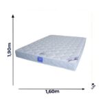 Matelas Orthopédique Celeste - Très Confortable - 160x190x20 cm / + 2 oreillers simple offert