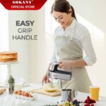 Mélangeur électrique à main à 5 vitesses réglables, Double fouet, batteur à œufs, cuisine, gâteau, outils ménagers