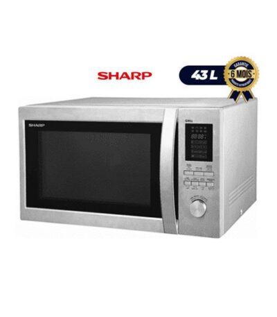 Micro onde avec grill - Sharp - 78BT(ST) - 1200W - 43L - GRIS