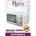 Micro Onde Roch RMW-20LMX7-B(S) 20 Litres Silver