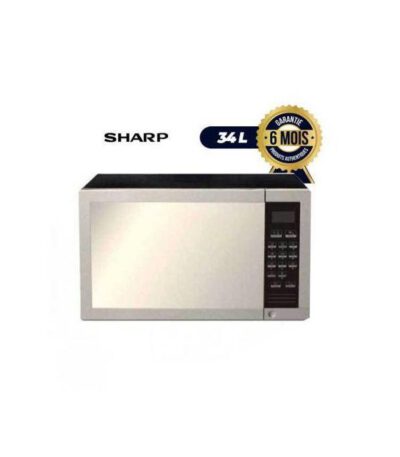 Micro-ondes avec Grill R-77AT(ST) - 34 Litres - 1000W - Inox - Garantie 6 Mois - Performance et Élégance