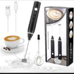 Mini Batteur Électrique à lait et Oeufs rechargeable 2 en 1.