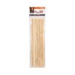 mini brochettes pour barbecue en bois