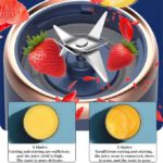 Mini Mixeur De Fruits Portable - Avec USB Rechargeable
