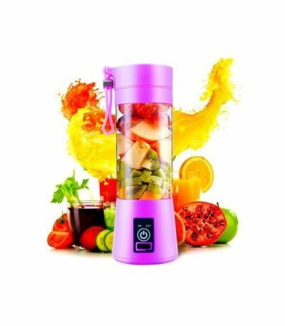 Mini Mixeur de Fruits Portable électrique Rechargeable avec USB - 380ml - Mauve