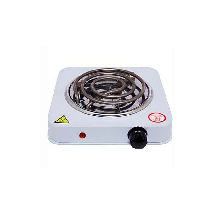Mini Réchaud Electrique - 1000 W - Blanc