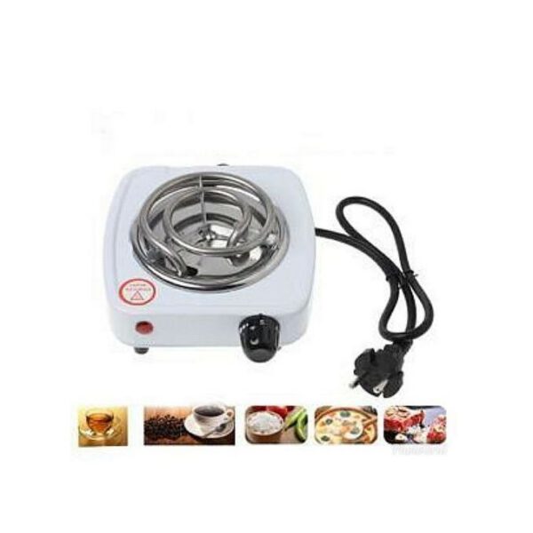 Mini Réchaud Electrique - 500 Watt - Blanc