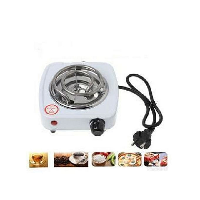 Mini Réchaud Electrique - 500 Watt - Blanc