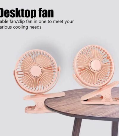 Mini ventilateur de charge USB , bureau portable, silencieux, camping en plein air, 3 vitesses