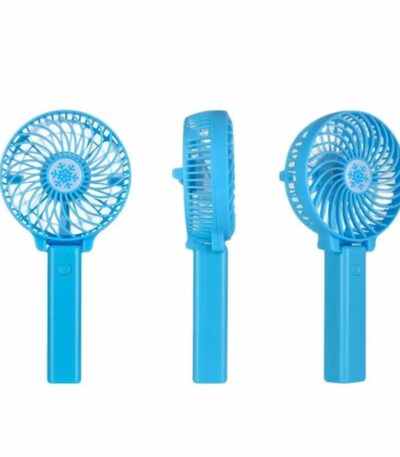 Mini Ventilateur Portable Rechargeable USB - Bleu