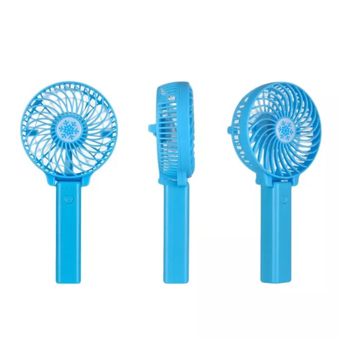 Mini Ventilateur Portable Rechargeable USB - Bleu