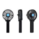 Mini ventilateur portatif rechargeables par usb - Noir