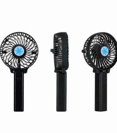 Mini ventilateur portatif rechargeables par usb - Noir