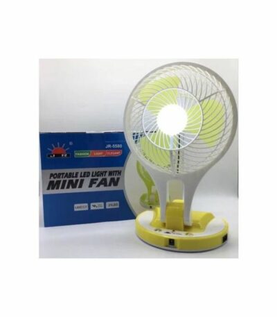 MINI Ventilateur rechargeable électrique avec lampe multifonctionnelle