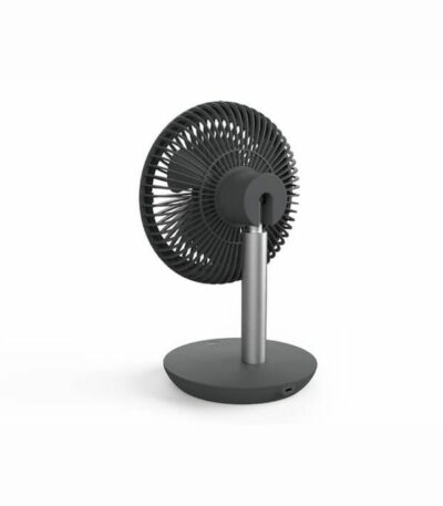 Mini Ventilateur Silencieux / Rechargeable - Ondulation - Noir