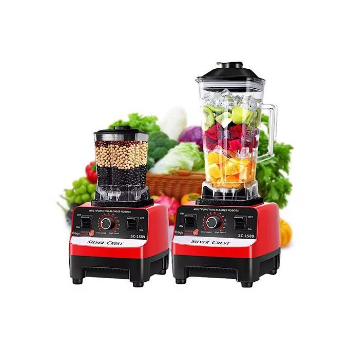 Mixeur 2 en 1 Silver Creast 2,5L Multifonctions