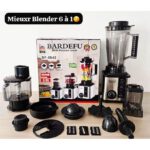 Mixeur 9500W hachoir 6 en 1 grande vitesse, mixeur, hachoir, presse en grains