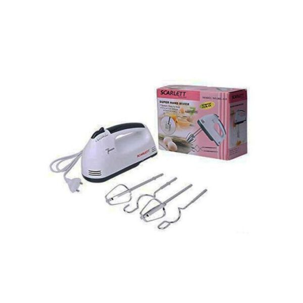 Mixeur Batteur Electrique à Main - 180 W - 7 Vitesses - Blanc