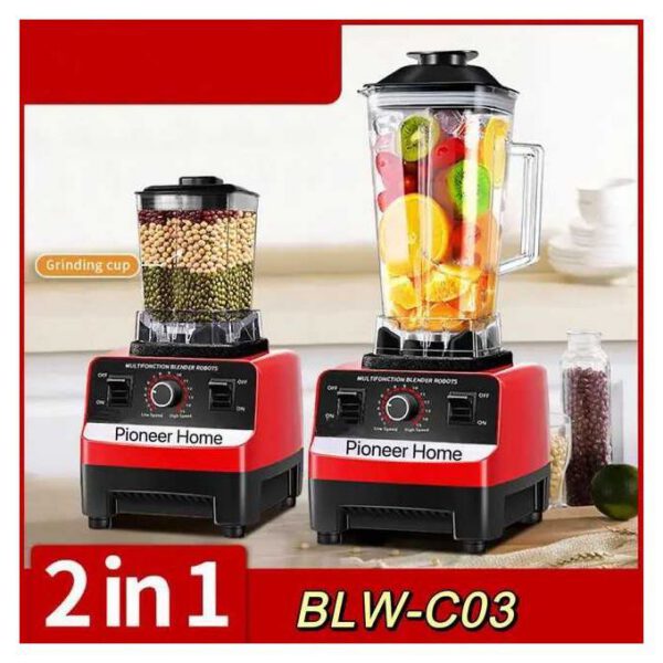 Mixeur Blender Multi-fonction - Mélangeur de jus de fruits électrique 3 Litres