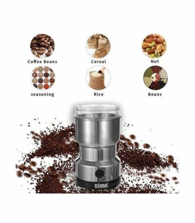 Mixeur ( Hachoir poivre piment oignon ail persil café et épices) - Moulin a grains - Inox