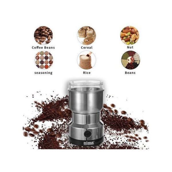 Mixeur ( Hachoir poivre piment oignon ail persil café et épices) - Moulin a grains - Inox