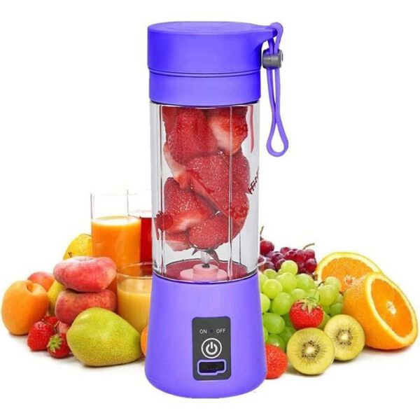 Mixeur portable pour fruits - Rechargeable avec USB - 380 ml