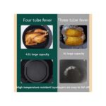 Multifunctional Large Capacity Air Fryer - 6L - Green
