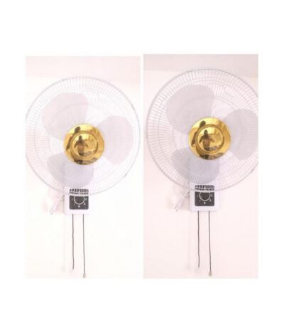 Pack de 2 Ventilateurs Mural - 16" oscillation à 90 degrés -sans télécommande
