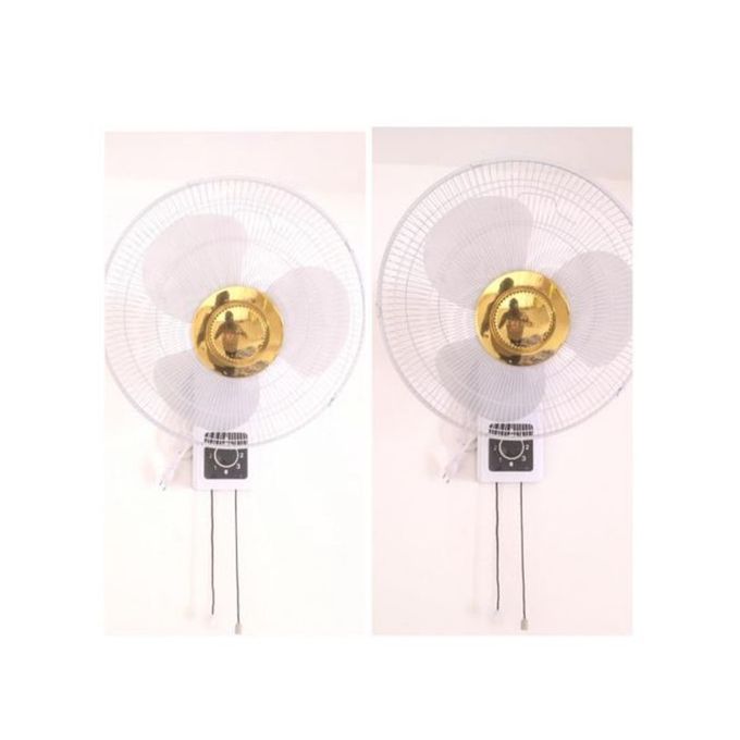 Pack de 2 Ventilateurs Mural sans télécommande